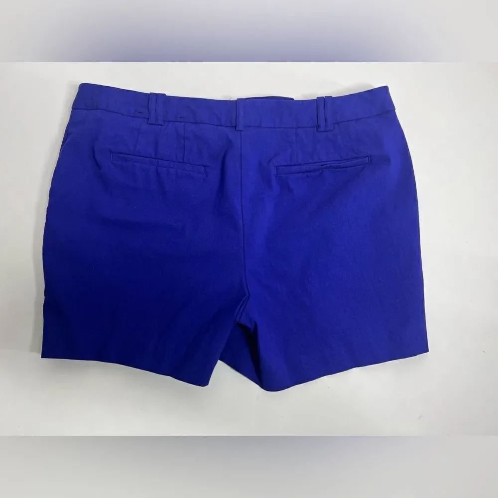 Worthington Mercantile Women's 4” Classic Chino Short Blue Size 10P